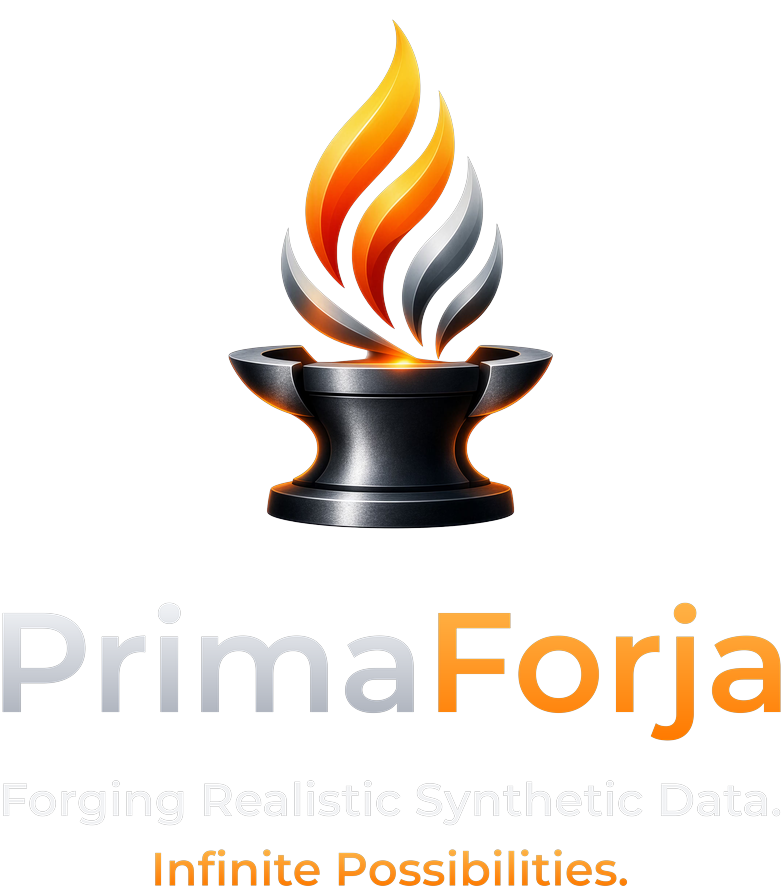 PrimaForja — Forging Realistic Synthetic Data. Infinite Possibilities.